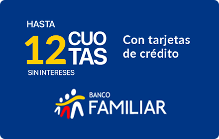 Métodos de pago: 18 cuotas sin intereses